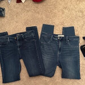 Soho jegging and Abercrombie  Jean legging high rise 27